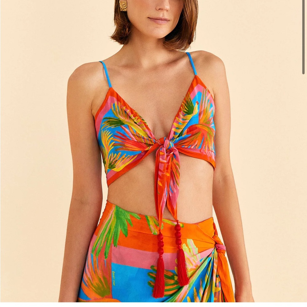 Farm rio top xxs nwt